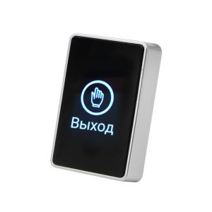 Buy cheap Russian Text Black Touch sensor Exit Button 86*50mm from wholesalers