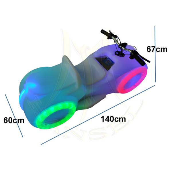 Hansel amusement park kids ride on motorcycle battery powered motor rides