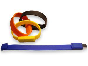 Quality Colorful Wristband PVC USB flash Drive Silicon Bracelet USB stick 8Gb wholesale