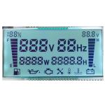 Custom Size 3.0V TN LCD Display Panel Transflective TN LCD Segment Display