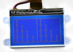 Quality Negative 128 x 64 Small LCD Module , Blue Transimissive COG STN LCD Module wholesale