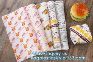 China Printed deli food wrapping wax paper wrap Wholesale from China,Butter Wrapping Paper Greaseproof Paper Food Grade Paper on sale