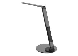 Ultra Bright Wireless LED Table Lamp With Time Date Day Temperature Alarm Clock Display