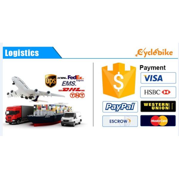 46T Chain Wheel Electric Bicycle Motor Kit With 68mm Bottom Bracket Size