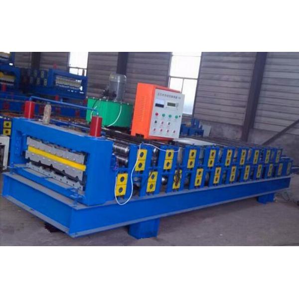 Easy Installation Double Layer Roll Forming Machine , Tile Forming Machine