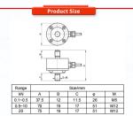 Customized UNIVO UBWP307Y Electronic Scale Sensor for Mechanical Arm Force