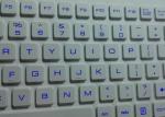 Fully Washable / Waterproof Computer Keyboard With Magnetic Fix On Cart