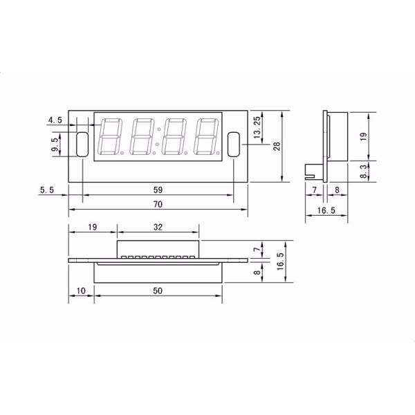 JY-15B with 40cm white lead Time Control Timer Board Power Supply for coin acceptor selector