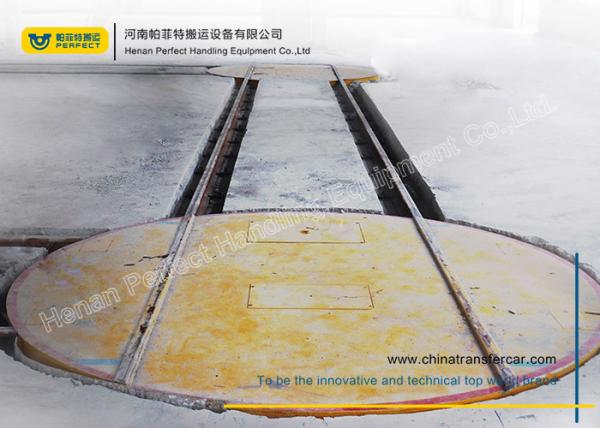 Cheap Factory Material Handling Remote Control Manual Pallet Turntable for sale