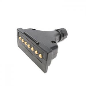 China 7 Pin Trailer Electrical Plug 24v Screw Type Plug Male Electrical Plug OEM Standard on sale