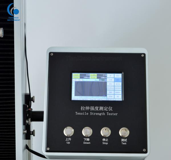 Cheap Single Column Tensile Testing Machine Microcomputer For Universal Material for sale