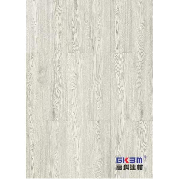 Refined White Oak Click Stone Plastic Composite Flooring Fireproof GKBM Greenpy SY-W3001