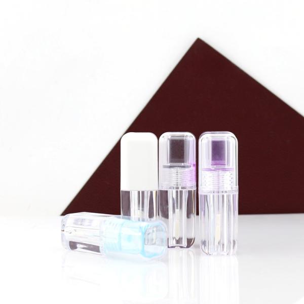 2.5ml Lip Gloss Containers Empty Tube Transparent Small Square Bottle