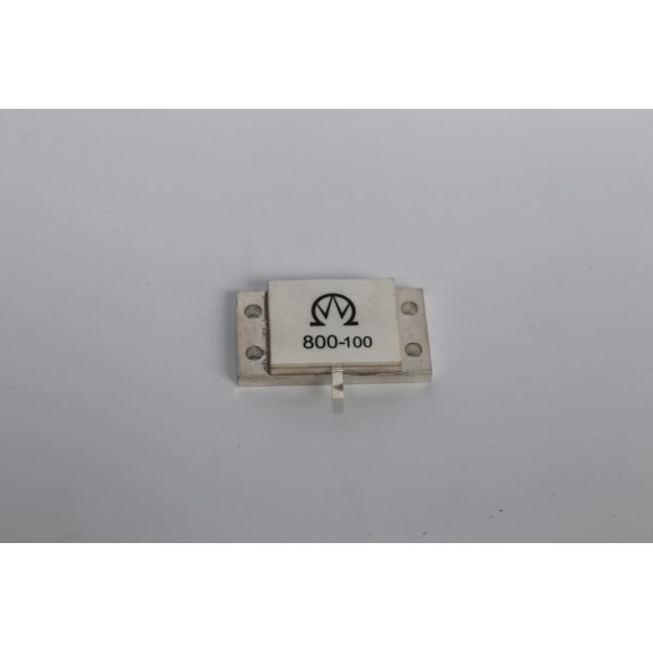 High Power Flange Resistor with 1.2~1.3 Standing Wave Ratio Plastic Package and Cermet Technology