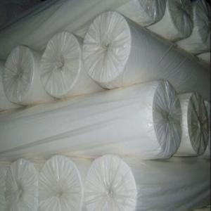 Quality Cold Water Soluble Non Woven Fabric , Garment Dissolving PVA Interlining Fabric wholesale