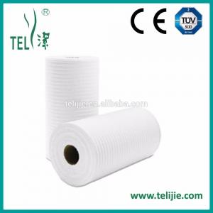 China Scrim Reinforced Absorbent White Paper Bed Sheet Roll NonWoven on sale