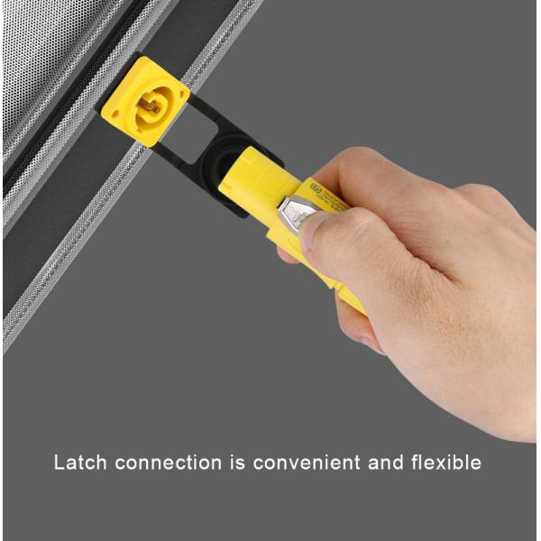 CNLINKO Factory M24 3pin Bulkhead Electrical Connector IP68 Waterproof Socket and Plug Male Female Push in Wire Connector