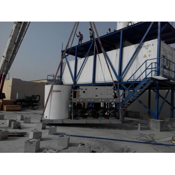 Containerized Design Flake Ice Machine Compact Structure Ice Flake Machine