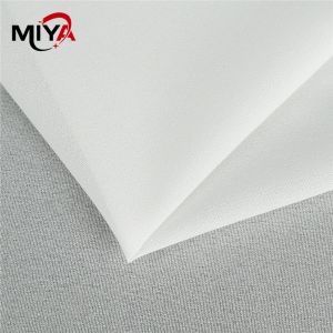 Durability Stretch Polyester Woven Fusible Interlining Elastic