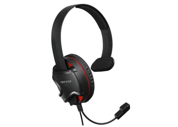 Cheap ROHS Mono Chat Headset With Adjustable Mic In line Audio Controls for sale