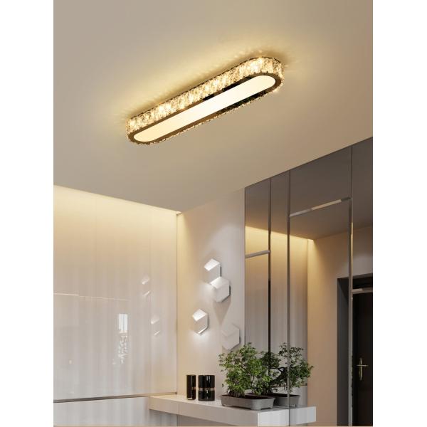 Led crystal ceiling lights dining room luxury silver ceiling light living room led Ceiling Lamps(WH-CA-108)