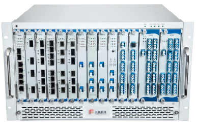 Single Slot 1U CWDM/DWDM/OTN Chassis 48 Channel Access 2000km Transmission Distance