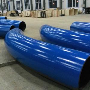 China Gr Wp5 Long Radius Pipe Bends , 6 Inch 90 Degree Elbow Bend Buttweld Ends on sale
