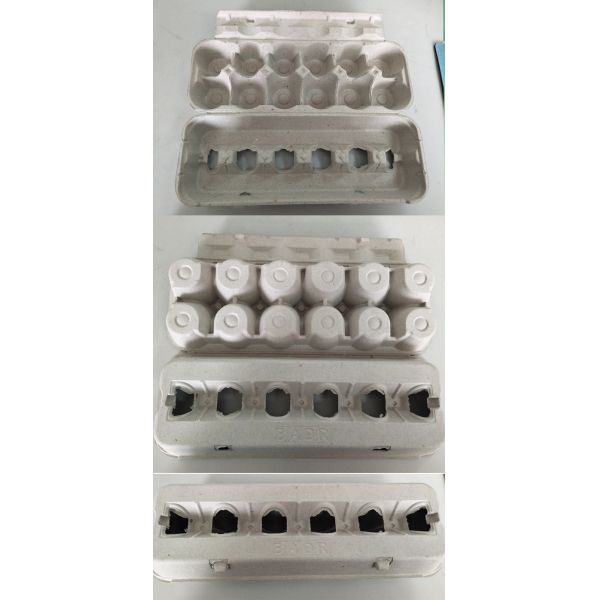 Recycled Paper Egg Box / Egg Carton Production Line 12 Months Warranty