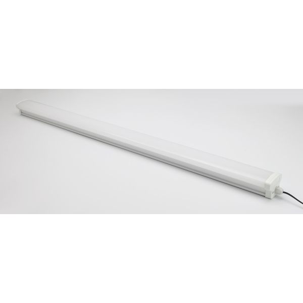 30w 4 Feet Waterproof LED Lights , Extrusion LED Emergency Batten For Supermarket