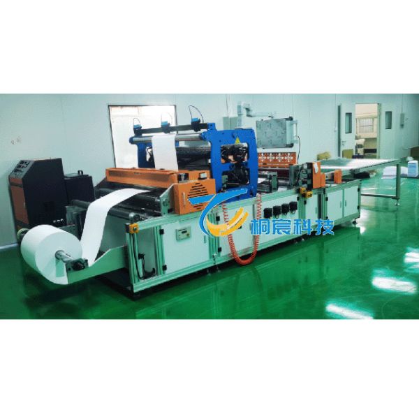 Fully Automatic Air Filter Production Line High Speed Paper Making Machinery 5KW