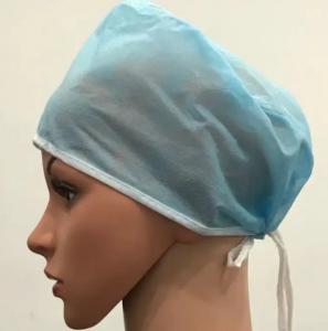 Quality Tasteless Medical Disposable Bouffant Cap SMS Surgical Caps For Doctors wholesale