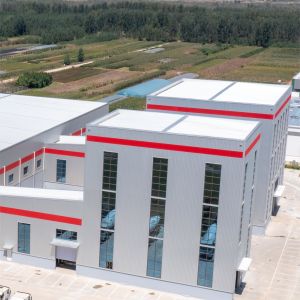 ASTM Q355B Steel Structure Warehouse with Noise Insulation