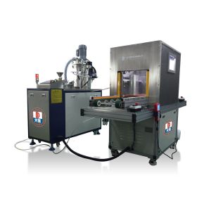 High Precision Fully Automatic Vacuum Chamber Glue Potting Machine Customization