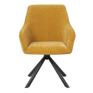 China Indoor Stylish Modern Swivel Chair Elegant Design with Lightweight Frame on sale