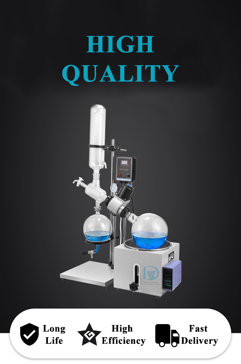 Pilot Scale Lab Rotary Evaporator Vacuum Distillation Essential Oil Distiller Extract Lab Scale