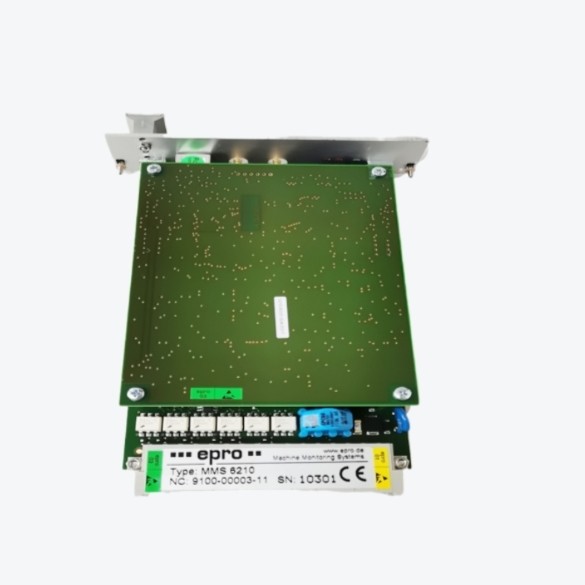 EPRO MMS6110 DUAL CHANNEL SHAFT VIBRATION MEASUREMENT MODULE