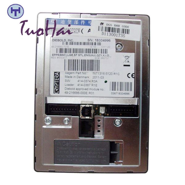 49-216680-707E Atm machine Part Epp5 Keyboard Diebold Epp5 49216680707E