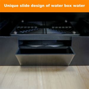 Custom Wine Cooler Cabinet With Touch Control Panel And Locker