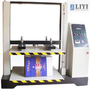 China Electronic Package Carton Compression Testing Equipment 0.01 KG Accuracy on sale