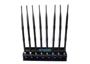 Quality 18w Power Mobile Phone Blocker Jammer Long Distance With 3 Cooling Fans Inside wholesale