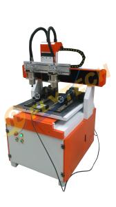 Quality New arrival small 4 axis CNC Router machine with double head double rotary axis wholesale