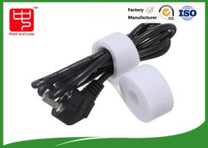 Quality Hook loop Double Sided Roll for Computer cord wrap , 25m / roll wholesale