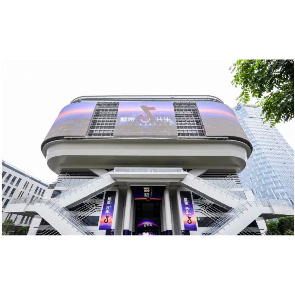 Outdoor Flexible Transparent Led Curtain Display 6mm Indoor Use