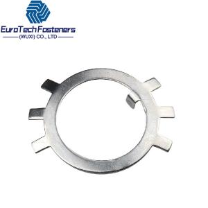 Quality M8 Bearing Tab Washer With Locking Tab External Tooth 140mm 120mm wholesale