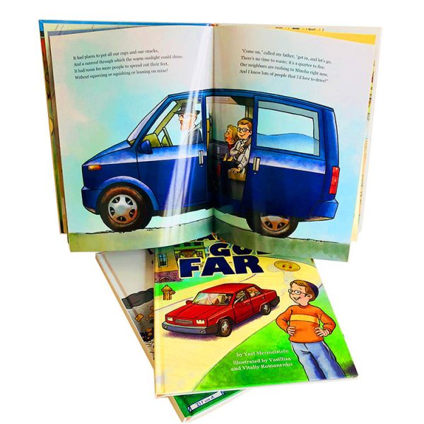 Hardcover Book Printing With Square Or Round Spine 80gsm-300gsm Paper Weight Custom Page Count