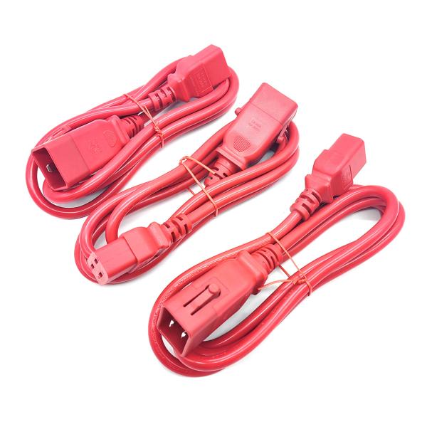 Cheap Custom 250V 16A Extention Cord UL Standard C19 to C20 With Lock for sale
