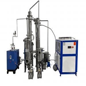 Quality Falling Film Evaporator 50L Stainless Steel Ethanol Vacuum Distillation wholesale