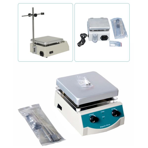 Surface Spraying Laboratory Magnetic Stirrer with Hot Plate Heating and Fast Warm Up