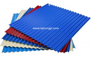 Wholesale color coated corrugated galvanized sheet metal roofing sale
