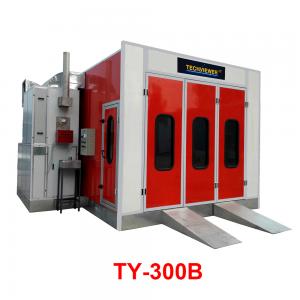 Quality 80℃ Steel Car Paint Booth Baking Oven With Italy Brand Diesel Burner Automotive Spray Booth wholesale